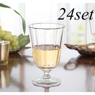 【インポート】MADAME COCO ワイングラス　24脚セット【トルコ雑貨】(グラス/カップ)