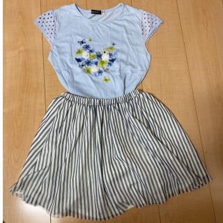 ベベ(BeBe)の140cm女子　夏服上下　Bebe MPS(Tシャツ/カットソー)