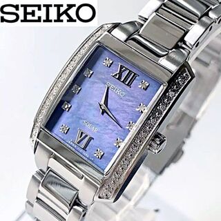 セイコー(SEIKO)の◆ダイヤ◆定価6.4万SEIKOセイコー 腕時計 女性レディース 新品ソーラー(腕時計)