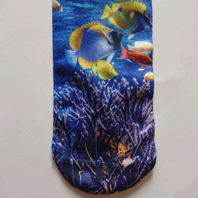 靴下　レディース ソックス  2足組  熱帯魚　癒し　面白靴下 　24㎝ レディースのレッグウェア(ソックス)の商品写真