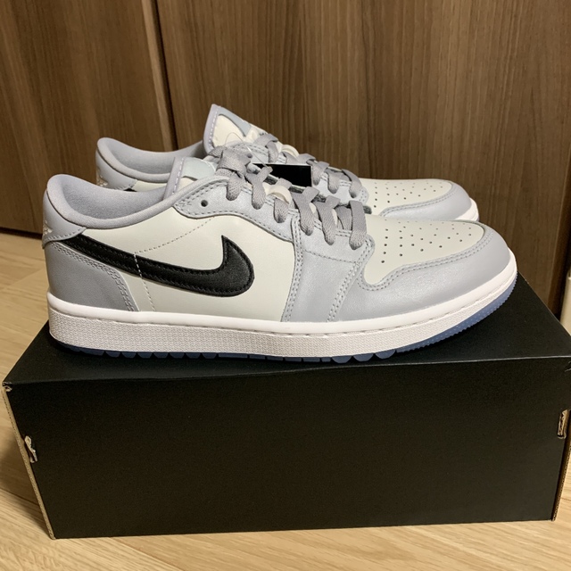 NIKE(ナイキ)のNike Air Jordan 1 Low Golf "Wolf Grey" スポーツ/アウトドアのゴルフ(シューズ)の商品写真