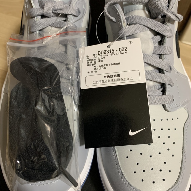 NIKE(ナイキ)のNike Air Jordan 1 Low Golf "Wolf Grey" スポーツ/アウトドアのゴルフ(シューズ)の商品写真