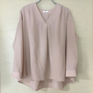 ドレスキップ(DRESKIP)のともも様専用☆ドレスキップ くすみピンクブラウス M(シャツ/ブラウス(長袖/七分))