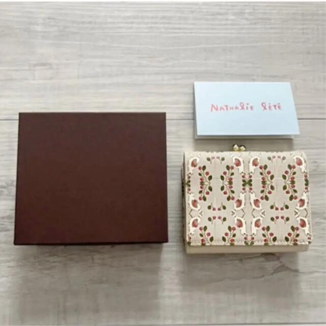 新品未使用*Nathalie Lete×文庫革*ナタリーレテ*三つ折り財布* 新品未使用*Nathalie Lete×文庫革*ナタリーレテ*三つ折り財布*