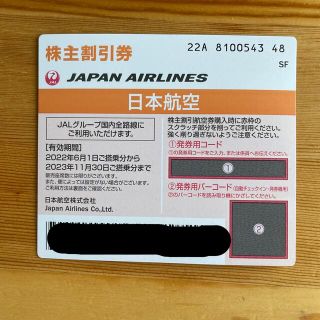 JAL(日本航空) 株主優待券　1枚(その他)