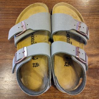 ビルケンシュトック(BIRKENSTOCK)の未使用 BIRKENSTOCK キッズ 18.5cm バックストラップ(サンダル)