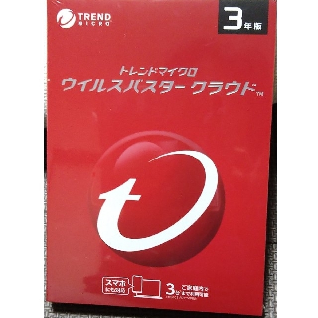 TREND MICRO ウイルスバスタークラウド 3Y PKG