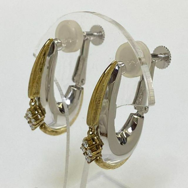 K18WG・K18YG 高品質ダイヤモンドリング D0.17ct 8.5g-