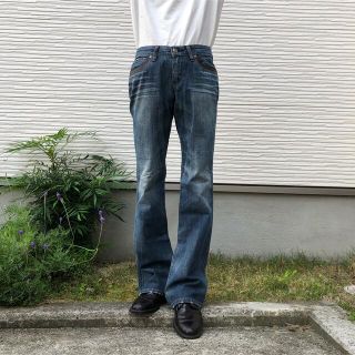 ジョンローレンスサリバン(JOHN LAWRENCE SULLIVAN)の90s japanvintage ウエスタンパンツ　フレアパンツ(デニム/ジーンズ)