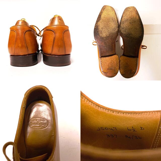 904.CROCKETT&JONES ALBION ホールカット 6.5D 3