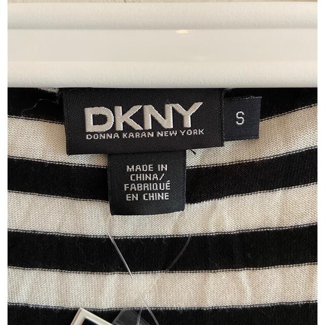 DKNY(ダナキャランニューヨーク)のDKNY ダナキャランニューヨーク タンクトップ ノースリーブ ボーダー S レディースのトップス(タンクトップ)の商品写真