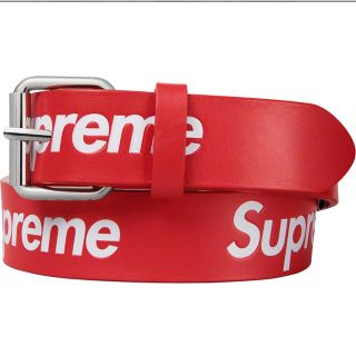 シュプリーム(Supreme)の【L/XLサイズ】Supreme Repeat Leather Belt (ベルト)