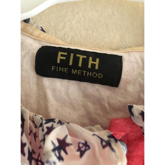 FITH(フィス)のFITH♡チュニック♡サイズ140 キッズ/ベビー/マタニティのキッズ服女の子用(90cm~)(Tシャツ/カットソー)の商品写真