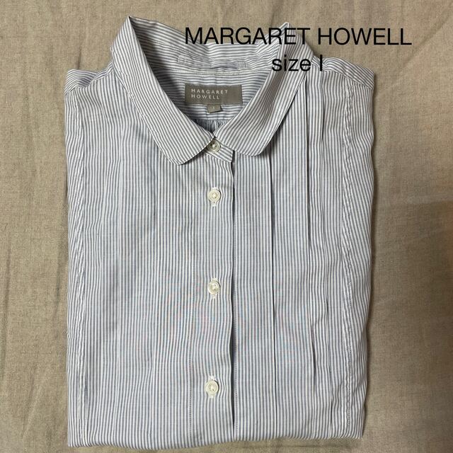 MARGARET HOWELL(マーガレットハウエル)のマーガレットハウエル  半袖シャツ レディースのトップス(シャツ/ブラウス(半袖/袖なし))の商品写真