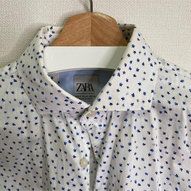 ZARA(ザラ)のZARA 柄シャツ 花柄 小花 古着 メンズのトップス(シャツ)の商品写真