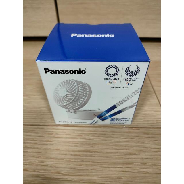 Panasonic(パナソニック)のmiya様専用出品　パナソニック パーソナルファン 乾電池エボルタNEO付 スマホ/家電/カメラの冷暖房/空調(扇風機)の商品写真