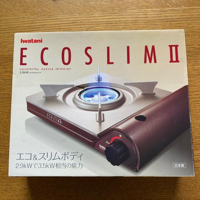 Iwatani(イワタニ)の専用商品　　イワタニ カセットフー エコスリム2 CB-ECO-SL2(1台) スポーツ/アウトドアのアウトドア(調理器具)の商品写真
