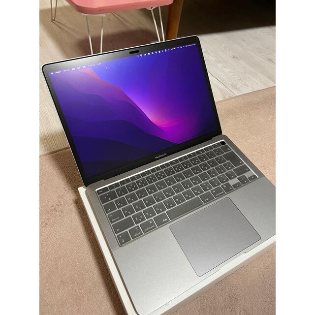 Apple(アップル)の【送料無料】MacBook air 13インチ　M1チップ スマホ/家電/カメラのPC/タブレット(ノートPC)の商品写真