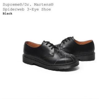 シュプリーム(Supreme)のSupreme Dr.Martens Spiderweb 3-Eye Shoe(ドレス/ビジネス)