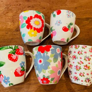 キャスキッドソン(Cath Kidston)のCath Kidston マグカップ5個セット(食器)