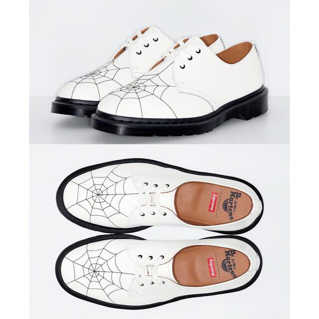 注目の Supreme Dr. Martens Spiderweb 3-Eye Shoe ブーツ