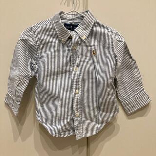 ラルフローレン(Ralph Lauren)のストライプ　ボタンダウンシャツ　(シャツ/カットソー)