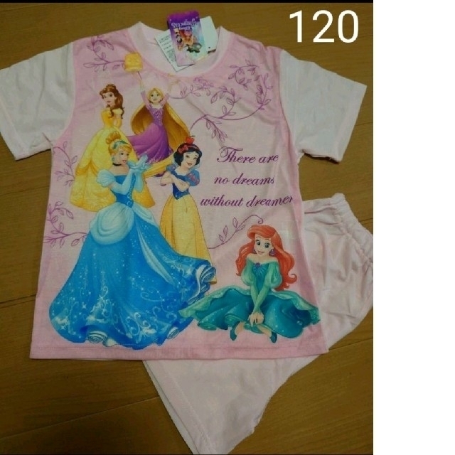 Disney(ディズニー)のプリンセス　パジャマ キッズ/ベビー/マタニティのキッズ服女の子用(90cm~)(パジャマ)の商品写真