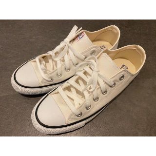 コンバース(CONVERSE)のコンバース  ローカット　ホワイト(スニーカー)