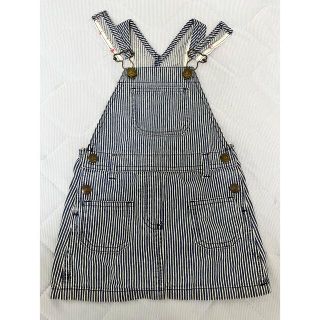 プチバトー(PETIT BATEAU)のプチバトー♡デニム ジャンバースカート　86サイズ(ワンピース)