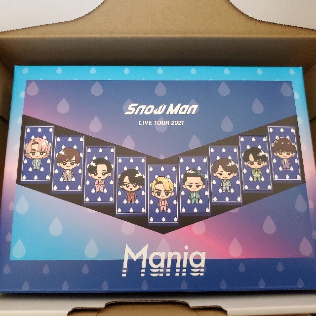 Snow Man(スノーマン)のSnow Man LIVE TOUR 2021 Mania 初回 Blu-ray エンタメ/ホビーのDVD/ブルーレイ(ミュージック)の商品写真