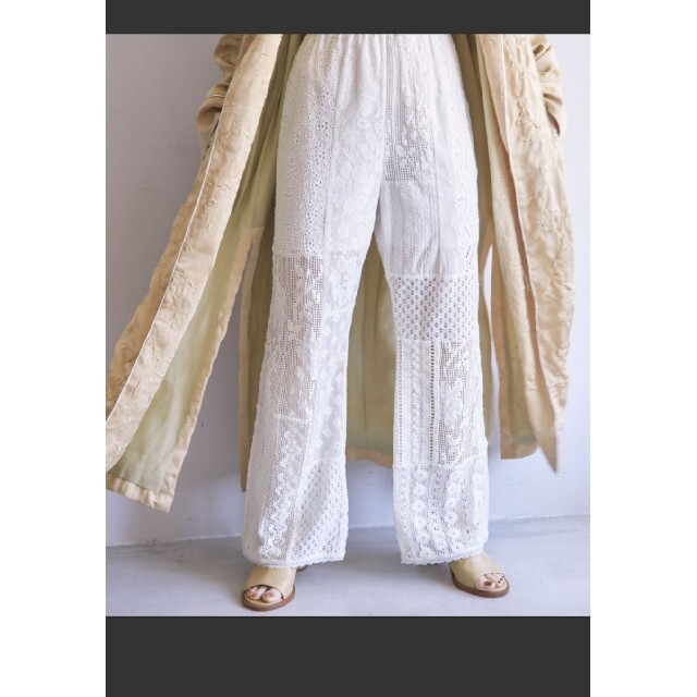 TODAYFUL(トゥデイフル)のTODAYFUL(トゥデイフル) ’Patchwork Lace Pants’パ レディースのパンツ(その他)の商品写真