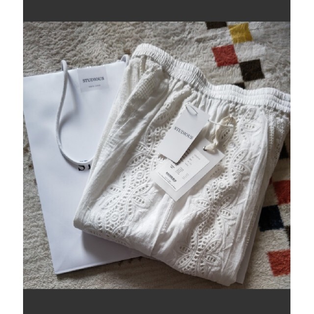 TODAYFUL(トゥデイフル)のTODAYFUL(トゥデイフル) ’Patchwork Lace Pants’パ レディースのパンツ(その他)の商品写真