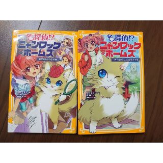 シュウエイシャ(集英社)の名探偵!?ニャンロック・ホームズ 猫探偵あらわる&5年2組まるごと大誘拐(絵本/児童書)