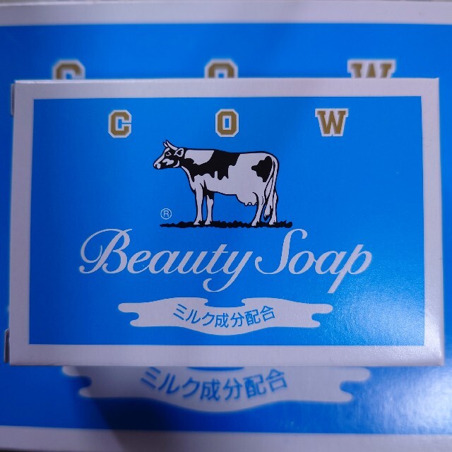 牛乳石鹸BEAUTY SOAP化粧石鹸カウブランド青箱a1 3箱600個入85g ❤激安