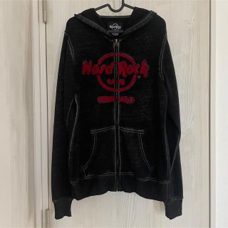 Hard Rock CAFE Hard Rock CAFE ジップパーカーの通販 by りん's