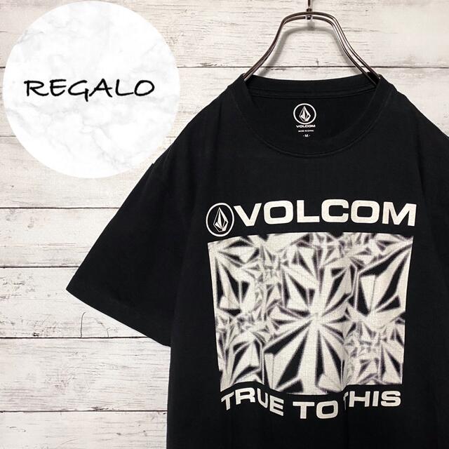 volcom(ボルコム)の【人気デザイン】VOLCOMボルコム⭐︎プリントデカロゴ　ブラック　Tシャツ メンズのトップス(Tシャツ/カットソー(半袖/袖なし))の商品写真