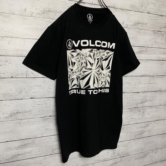 volcom(ボルコム)の【人気デザイン】VOLCOMボルコム⭐︎プリントデカロゴ　ブラック　Tシャツ メンズのトップス(Tシャツ/カットソー(半袖/袖なし))の商品写真