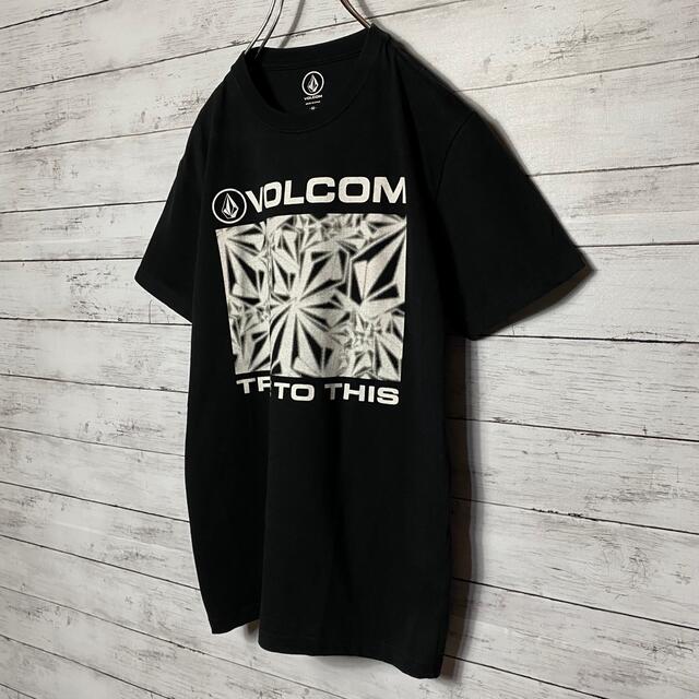 volcom(ボルコム)の【人気デザイン】VOLCOMボルコム⭐︎プリントデカロゴ　ブラック　Tシャツ メンズのトップス(Tシャツ/カットソー(半袖/袖なし))の商品写真