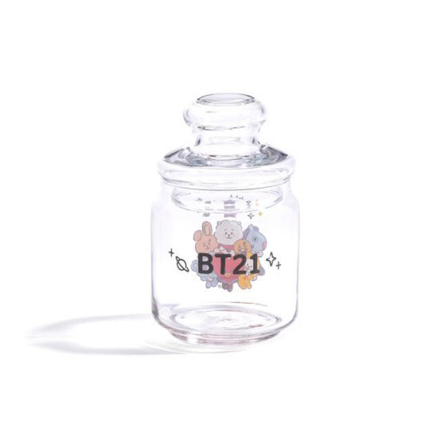 bt21 ガラスキャニスター