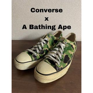 A BATHING APE - Converse x A Bathing Ape コンバース エイプ ...