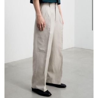 WOOL LINEN UTILITY SLACKS(スラックス)