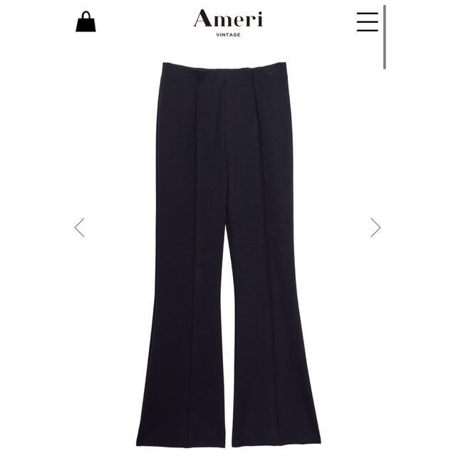 Ameri VINTAGE(アメリヴィンテージ)のBASIC STRETCH BOOTCUT PANTS レディースのパンツ(カジュアルパンツ)の商品写真