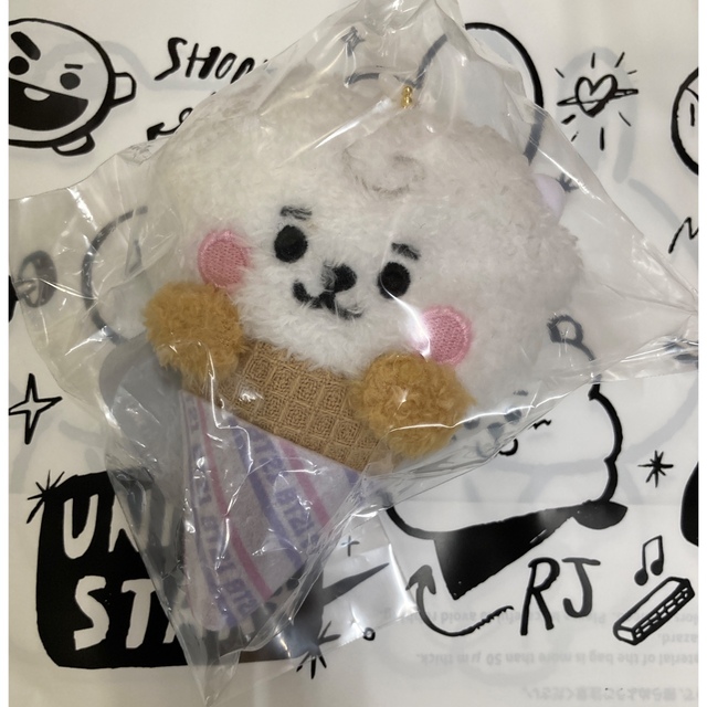 BT21 アイスクリーム　マスコット　CHIMMY TATA RJ COOKY