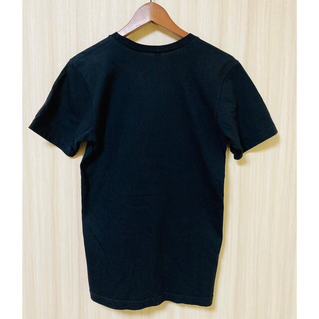 American Apparel(アメリカンアパレル)のAmericanapparel Vネック Tシャツ　ブラック メンズのトップス(Tシャツ/カットソー(半袖/袖なし))の商品写真