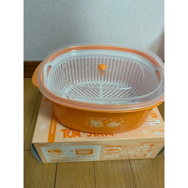 レンジ蒸し器 インテリア/住まい/日用品のキッチン/食器(調理道具/製菓道具)の商品写真