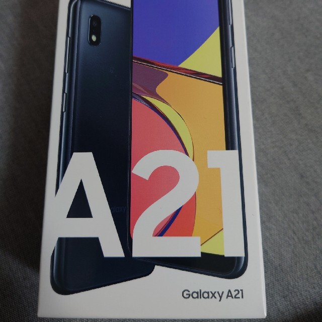 Galaxy(ギャラクシー)のau Galaxy A21 SCV49 ブラック スマホ/家電/カメラのスマートフォン/携帯電話(スマートフォン本体)の商品写真