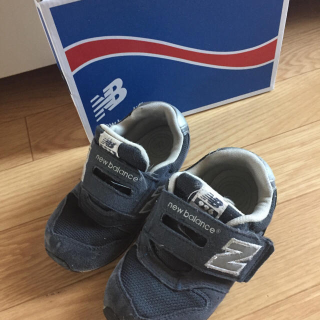 New Balance(ニューバランス)のkids 16.5 スニーカー キッズ/ベビー/マタニティのキッズ靴/シューズ(15cm~)(スニーカー)の商品写真