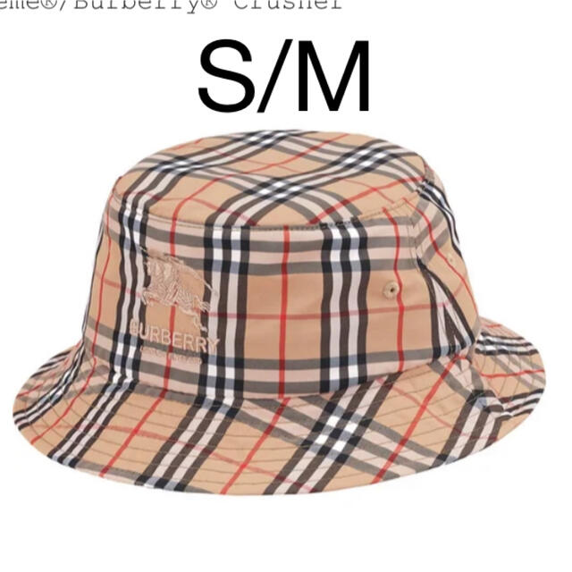 S/M Supreme®/Burberry® Crusher ハット バーバリー 誠実 www.toyotec.com