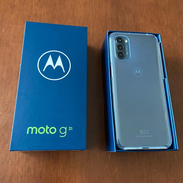 Motorola(モトローラ)のmoto g31 ミネラルグレイ スマホ/家電/カメラのスマートフォン/携帯電話(スマートフォン本体)の商品写真