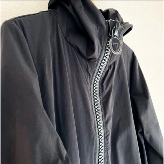 大きいジップがポイント✨‼️⭐️Four seasons⭐️黒ブレーカー レディースのジャケット/アウター(ナイロンジャケット)の商品写真